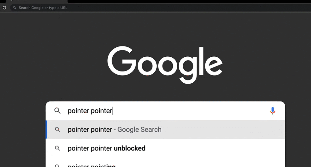 Pointerpointer.com Hack